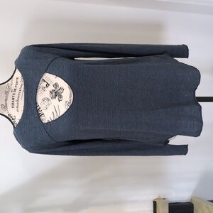 Chaser Navy Blue Long Sleeve Top